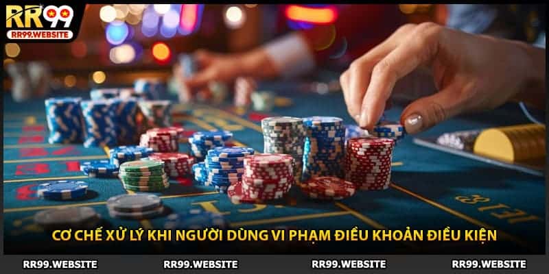 Cơ chế xử lý khi người dùng vi phạm điều khoản điều kiện