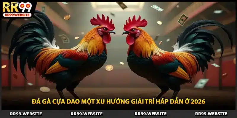 Đá Gà Cựa Dao Một Xu Hướng Giải Trí Hấp Dẫn Ở 2026